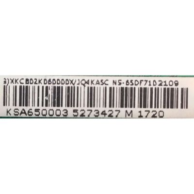 MAIN PARA INSIGNIA UHD 4K SMART TV / NUMERO DE PARTE XKCB02K060 / 715GA715-M01-B00-005K / (G)XKCB02K060000X / PANEL TPT650UA-QVN07.U REV:S500W / MODELO NS-65DF710NA21 - Imagen 3